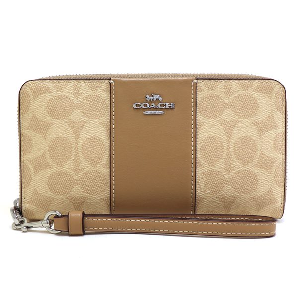 コーチ　ラウンドファスナー　長財布　ユニセックス COACH（コーチ） 長財布 レディース Wallet ラウンドファスナー CW947