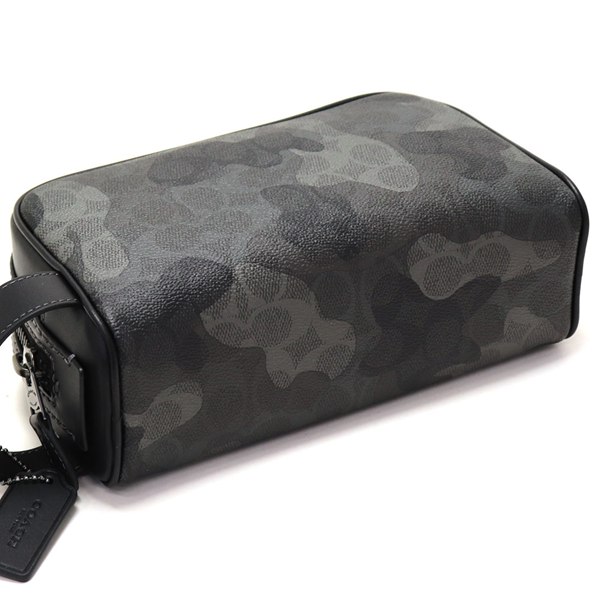 クリスマスセール コーチ ハンドバッグ メンズ レディース COACH セカンドバッグ スモール トラベルキット CX879 QBGRM COACH（コーチ） ハンドバッグ メンズ レディース セカンドバッグ