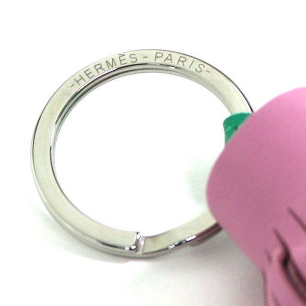 HERMES（エルメス） キーホルダー レディース キーリング ミント