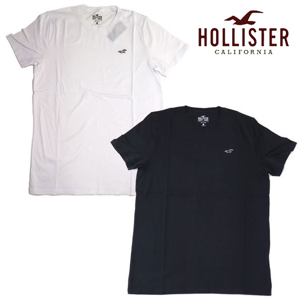 ホリスター Tシャツ メンズ Hollister ワンポイント クルーネック