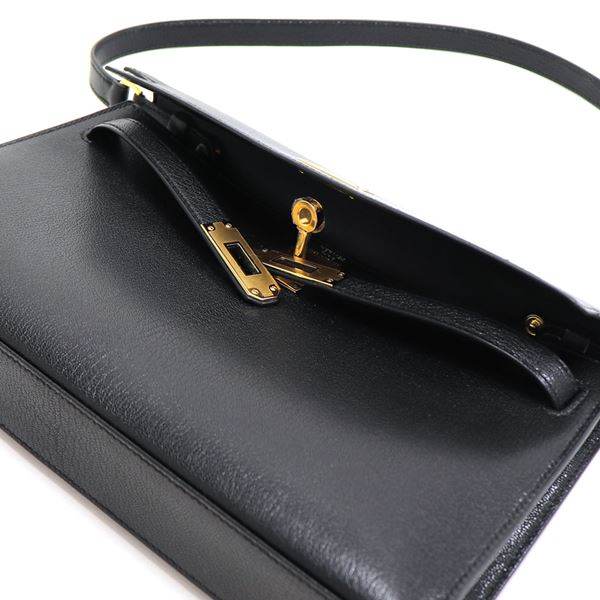 HERMES エルメス ショルダーバッグ レディース ケリー ゴールド