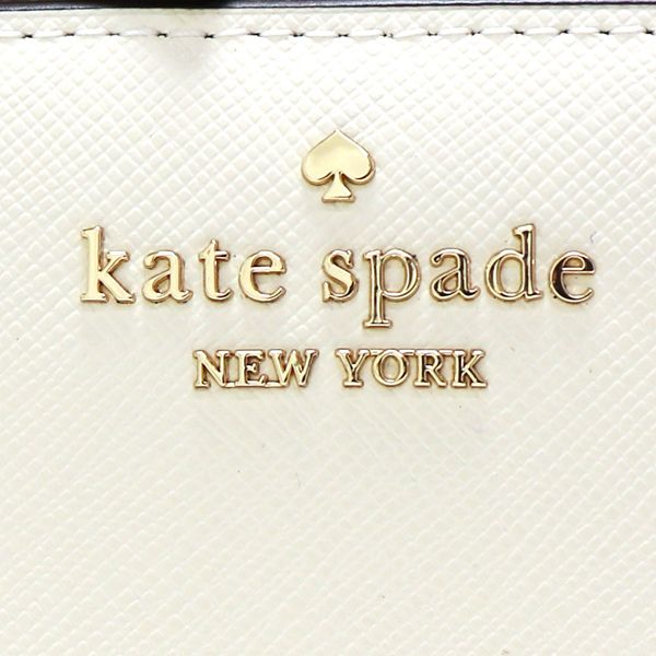 kate spade 二つ折り財布 ホワイト KH615 100 kate spade NEW YORK（ケイト・スペード ニューヨーク） ケイト