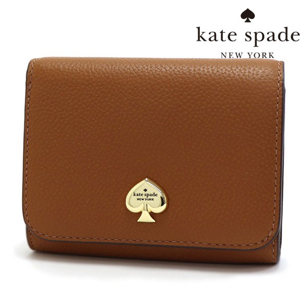 kate spade 二つ折り財布 ブラウン kate spade NEW YORK ケイトスペード 二つ折り財布 レディース