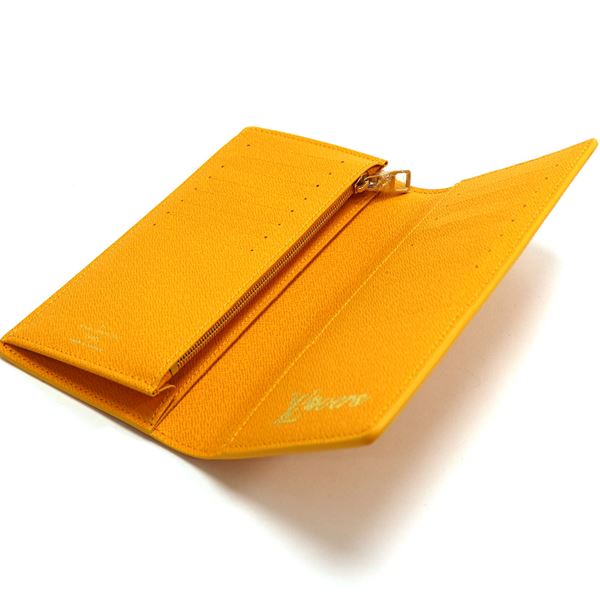 【優しいカラーで上品に♪】ルイヴィトン★折りたたみ財布 LOUIS VUITTON ルイヴィトン 二つ折り長財布 メンズ Wallet