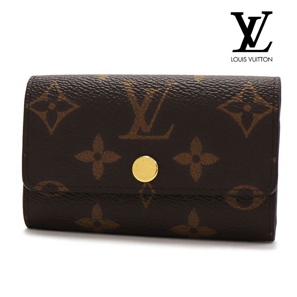 LOUIS VUITTON/6 Key Holder/レディース キーケース 6 Key Holder Monogram Canvas - Wallets and Small Leather