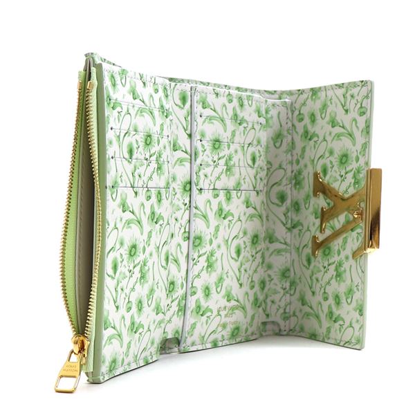 LOUIS VUITTON ルイヴィトン 三つ折り財布 レディース Louis