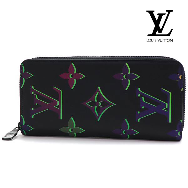 Louis Vuitton ダミエ ブラック 長財布 ルイヴィトン 長財布 ダミエ・グラフィット ジッピーウォレット