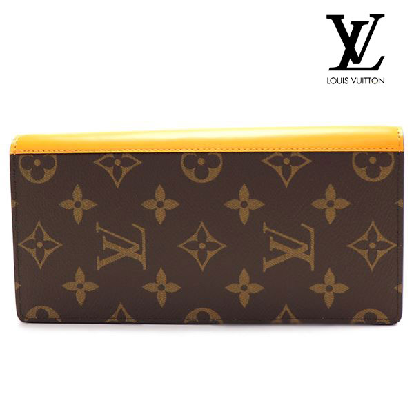 ルイヴィトン 二つ折り長財布 メンズ LOUIS VUITTON Wallet モノグラム