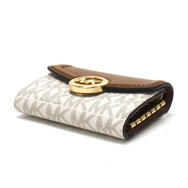 新品 マイケルコース MICHEAL KORS シグネチャーバニラ キーケース 新品 マイケルコース MICHEAL KORS シグネチャーバニラ キーケース