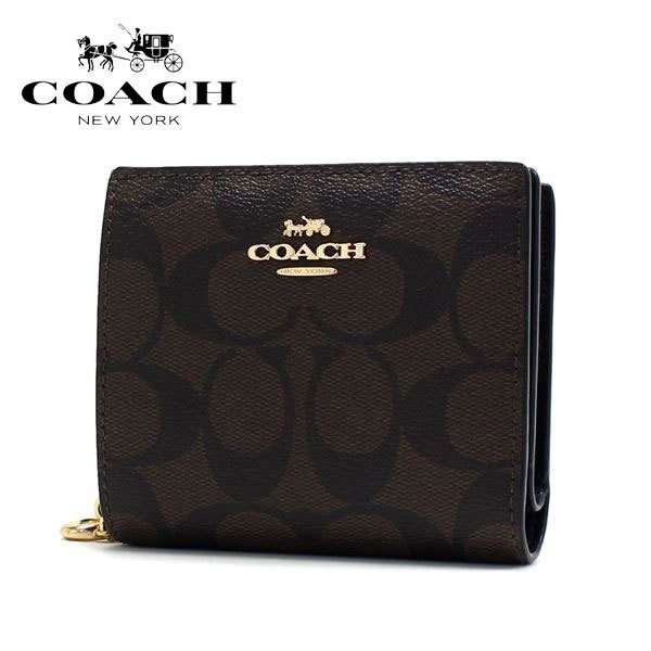 COACH（コーチ） 二つ折り財布 レディース COACH C チャーム スナップ