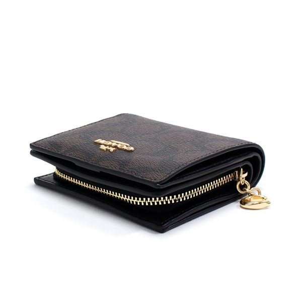 COACH（コーチ） 二つ折り財布 レディース COACH C チャーム スナップ