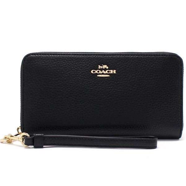 COACH（コーチ） 長財布 レディース ストラップ付き COACH Wallet