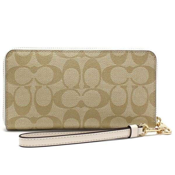 COACH（コーチ） 長財布 レディース ストラップ付き COACH Wallet