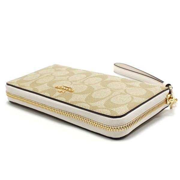 COACH（コーチ） 長財布 レディース ストラップ付き COACH Wallet