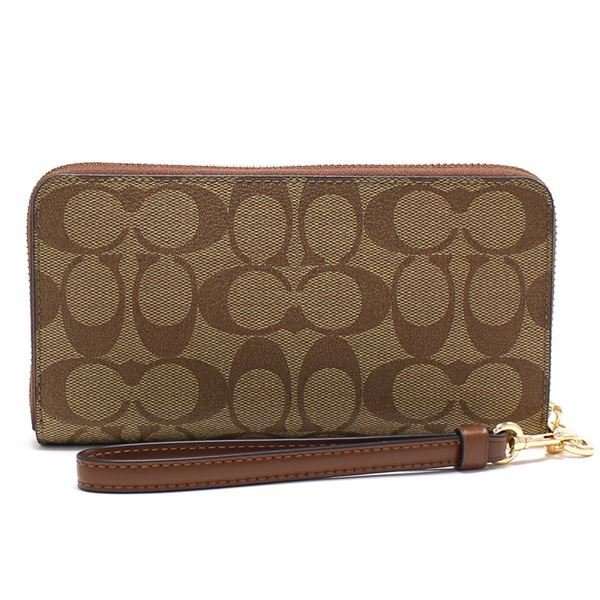 COACH（コーチ） 長財布 レディース ストラップ付き COACH Wallet