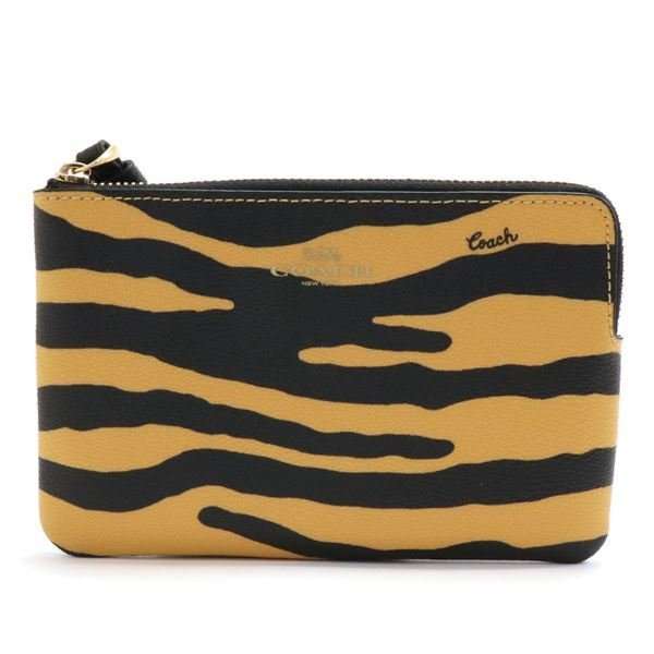COACH ブラック グレー ポーチ コーチ COACH ポーチ （ブラック） - ファッション通販 MAGASEEK