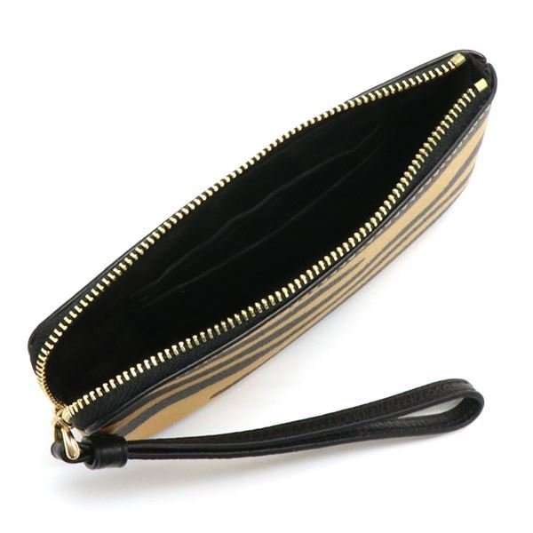 COACH（コーチ） ポーチ レディース COACH Pouch ハニー×ブラック