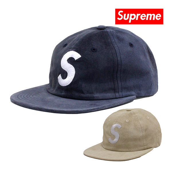 シュプリーム キャップ メンズ レディース Supreme 帽子 Suede S Logo