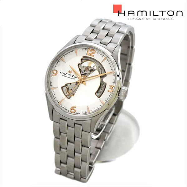ハミルトン 腕時計 メンズ HAMILTON ジャズマスター オープンハート H32705151