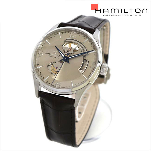 ハミルトン 腕時計 メンズ HAMILTON ジャズマスター オープンハート H32705521