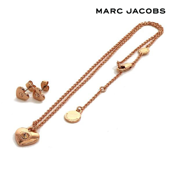 マークジェイコブス ネックレス ピアス セット MARC JACOBS