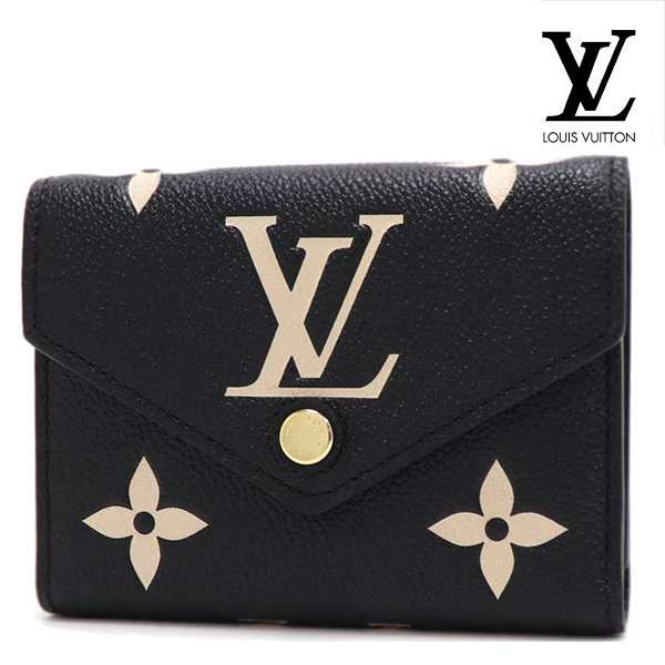 (やまにゃん)Louis Vuitton 三つ折り財布 ブラウン/ベージュ やまにゃん様専用)Louis Vuitton 三つ折り財布 ブラウン
