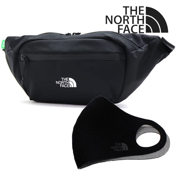 【新品未使用 】THE NORTH FACE ウエストバッグ THE NORTH FACE ザ ノースフェイス ボディバッグ マスクセット