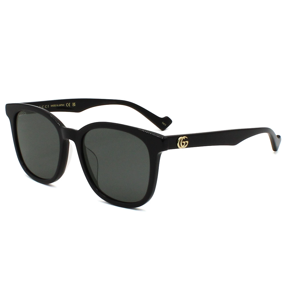 GUCCI サングラス ブラック ケース付き モデル:GG1001SK 001 GG グッチ サングラス メンズ レディースアジアンフィット GUCCI