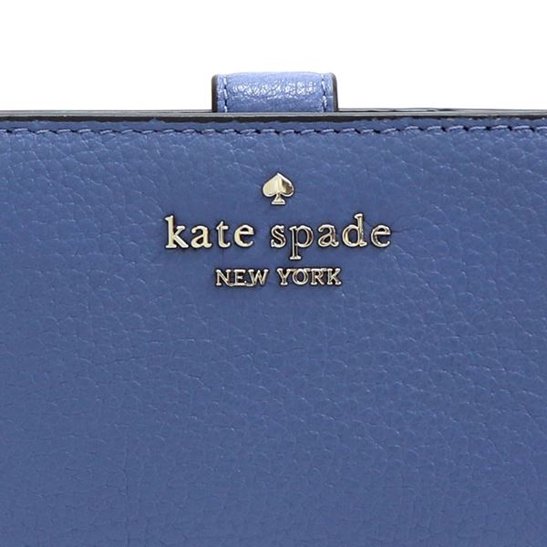 ケイトスペード 二つ折り財布 レディース Kate Spade フレッシュブルー