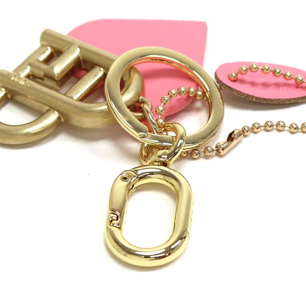 FURLA フルラ キーホルダー キーリング ピンク系 WR00351 A.0665