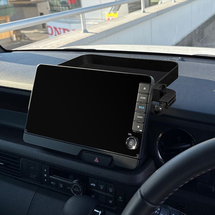 爆買 N-BOX JF5 ダッシュボードトレイ 9インチナビゲーション専用 車載