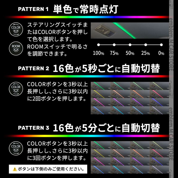 トヨタ アルファード ヴェルファイア 30系 LEDルーフカラー イルミネーション キット 自動点灯 走行中もルーフイルミ  :car-t-al-592:MKCORPORATION - 通販 - Yahoo!ショッピング