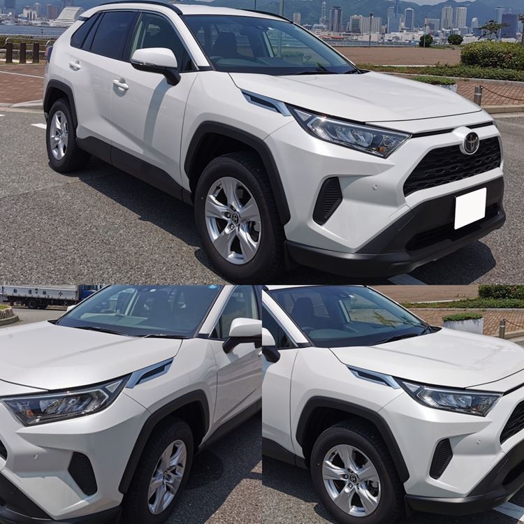 トヨタRAV4 新車外し フェンダーガーニッシュ