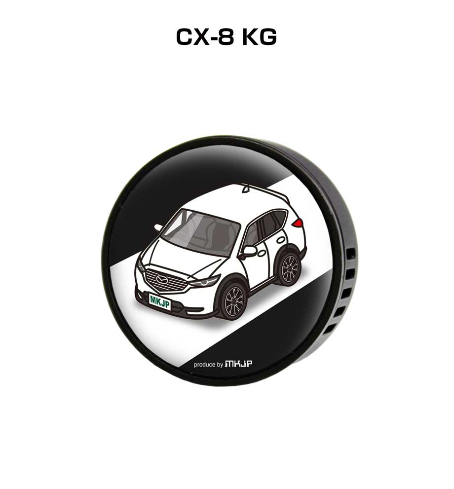芳香剤 車 エアコン吹き出し口 エアコン 車好き 消臭 CX-8 KG