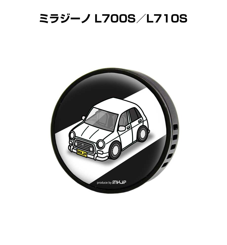 芳香剤 車 エアコン吹き出し口 エアコン 車好き 消臭 ミラジーノ L700S