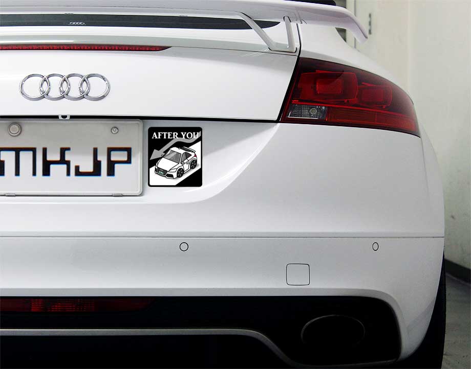 MKJP お先にどうぞステッカー 2枚入り スバル インプレッサ WRX GDA