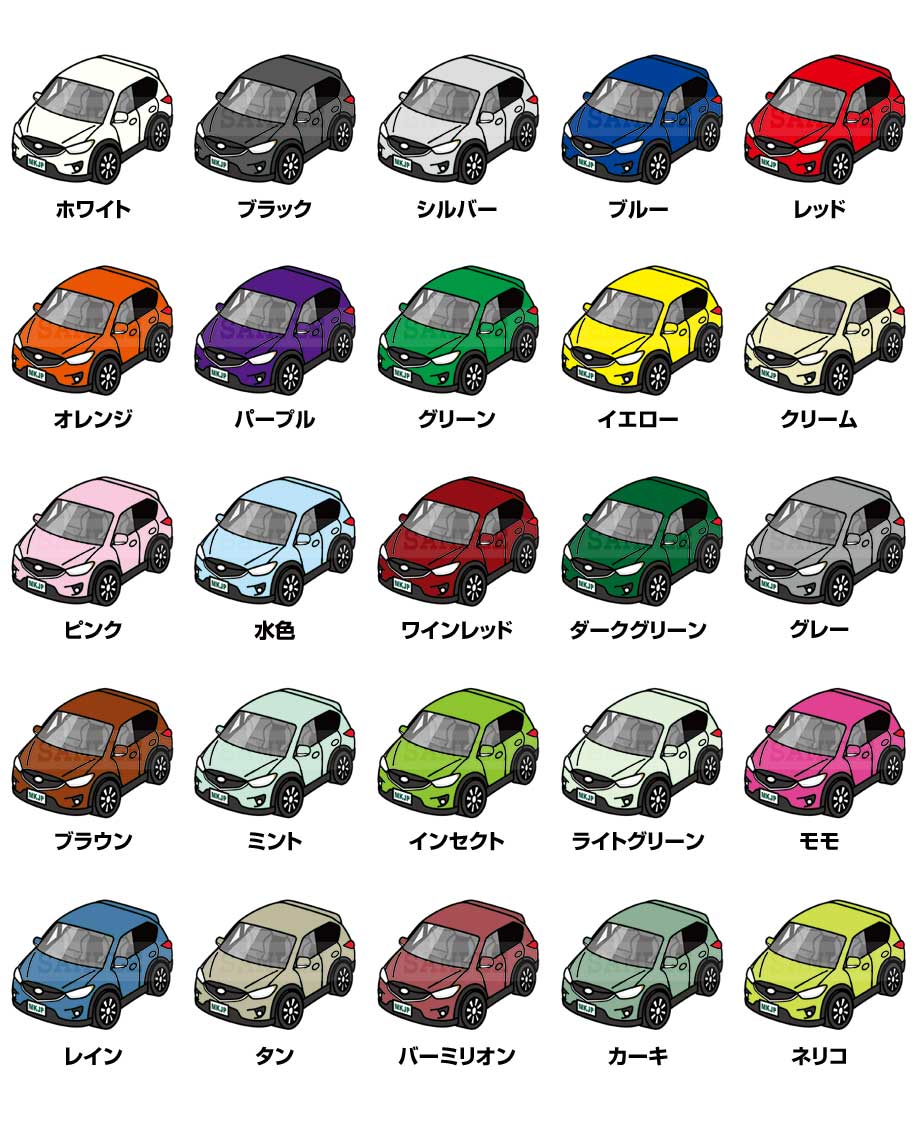 MKJP お先にどうぞステッカー 2枚入り マツダ CX-5 KE ゆうメール送料