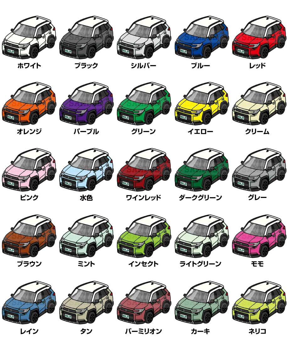 MKJP ドラレコステッカー 2枚入り トヨタ RAV4 アドベンチャー AXAP64