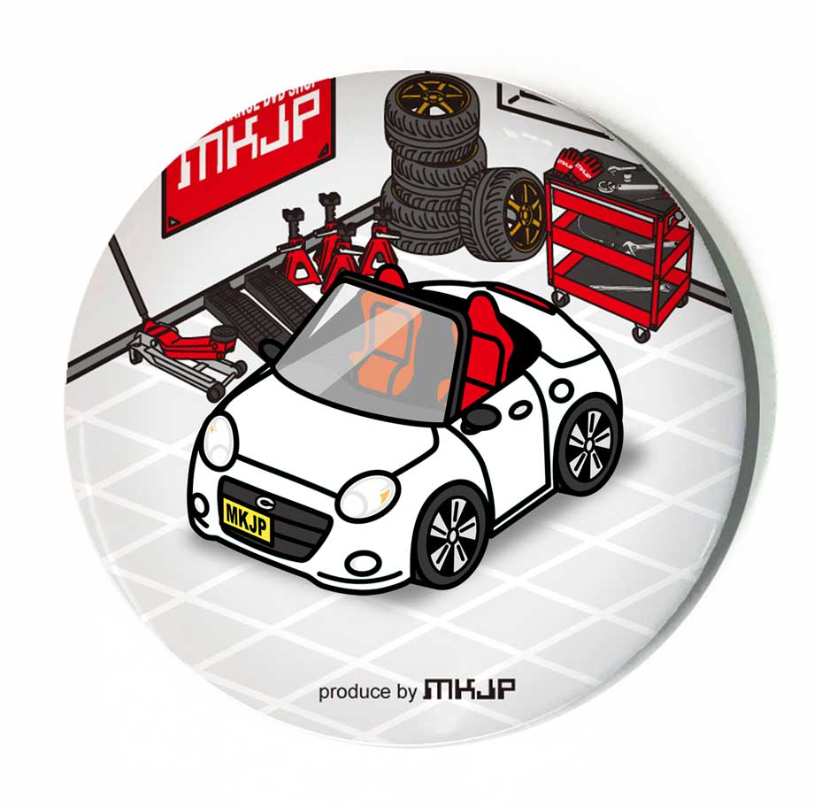 缶バッジ キーホルダー 丸型 31mm 54mm 車 車好き コペン セロ LA400K