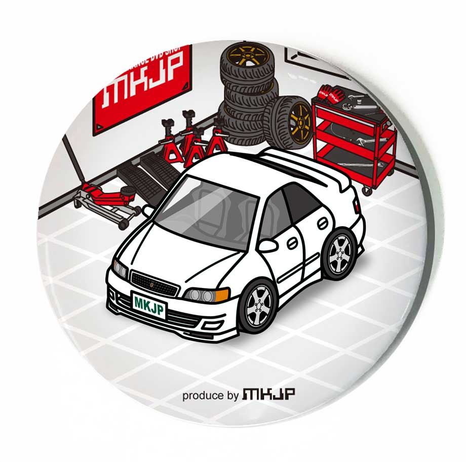 缶バッジ キーホルダー 丸型 31mm 54mm 車 車好き チェイサー ツアラー
