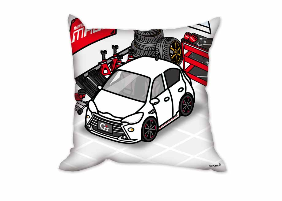 クッション 車好き プレゼント 車 誕生日 男性 腰痛 トヨタ アクア G's