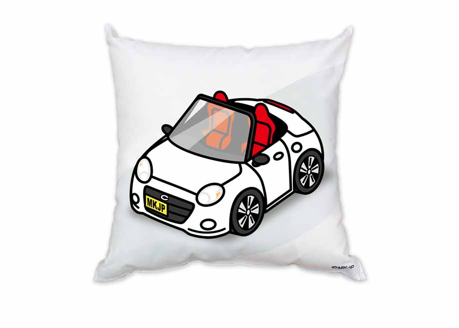 クッション 車好き プレゼント 車 誕生日 男性 腰痛 ダイハツ コペン