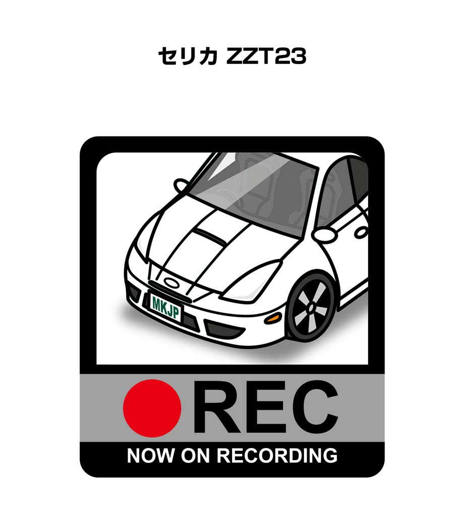 MKJP I LOVE MY CARステッカー 2枚入り トヨタ セリカ ZZT23 ゆう