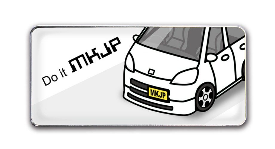 MKJP 車種別エンブレム 2個入り H25mm×W55mm ホンダ ライフ JB1 ゆう