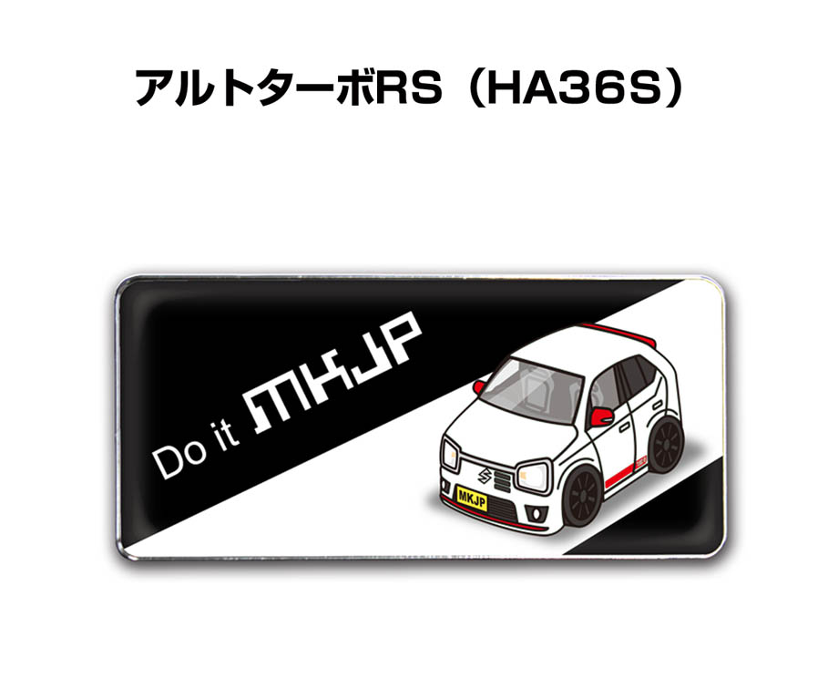 MKJP イラストA5 フレーム付き スズキ アルトターボRS HA36S ゆう