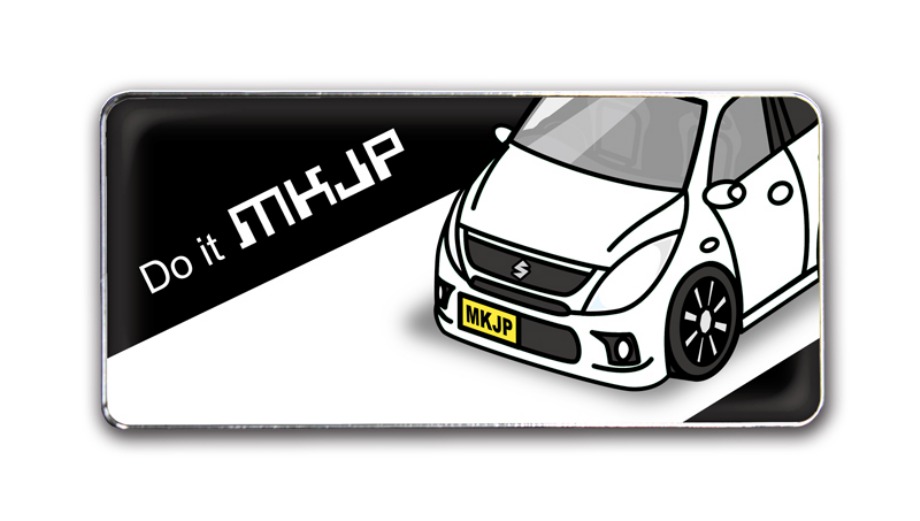 MKJP 車種別エンブレム 2個入り H25mm×W55mm スズキ セルボ