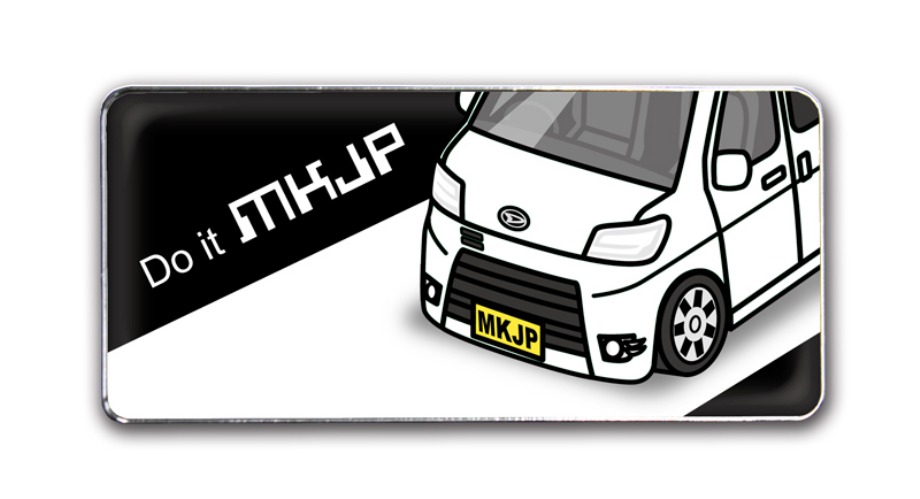 MKJP 車種別エンブレム 2個入り H25mm×W55mm ダイハツ ハイゼット