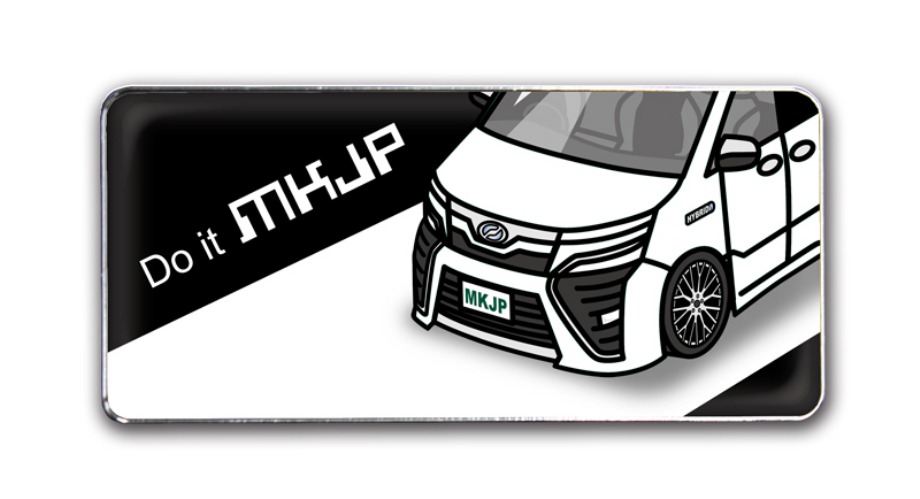 MKJP 車種別エンブレム 2個入り H25mm×W55mm トヨタ ヴォクシー