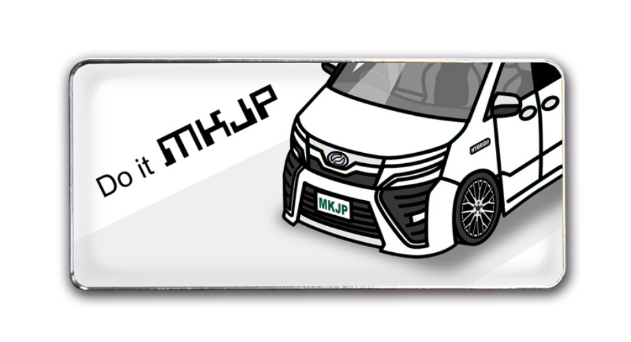 MKJP 車種別エンブレム 2個入り H25mm×W55mm トヨタ ヴォクシー