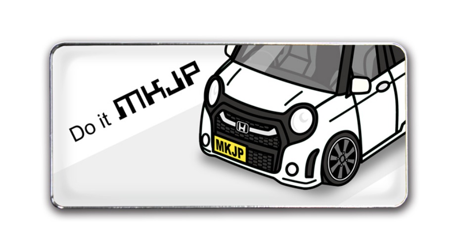MKJP 車種別エンブレム 2個入り H25mm×W55mm ホンダ N-ONE モデューロX